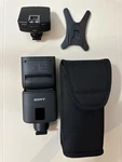 Sony Hvl F32M Camera Flash With FA-WRR1 Off Radio Receiver. Fixed Price $115.75.