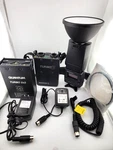 Quantum Qflash QF8N For Nikon With Turbo 3 & 2+2 Battery Packs!!. Fixed Price $399.99.