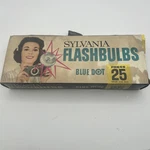Sylvania Flashbulbs Blue Dot Press 25B 12-PACK (1 Is Ge) Original Box. E1. Fixed Price $19.95.