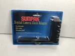 New Sunpak Digital Camera Flash Adapter Five Action Modes. Fixed Price $39.90.