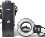Sunpak GX8R Light W/ac Adapter & 4 Step Rings Case - Tested And Working. Fixed Price $30.00.