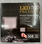 Craphy Led Photo/ Video Fill Light 308PCS 2400LM. Fixed Price $25.00.