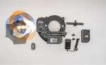 Flashpoint RF-400 Ring Li-on 400WS Light With Battery Pack And Extras. Fixed Price $395.00.
