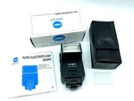 Minolta Auto Electroflas 360PX Flashgun Camera - Good Condition. Fixed Price $102.45.