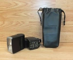 For Parts* Olympus Electronic Flash (G40) W/ Original Soft Case Bundle - Japan. Fixed Price $48.08.