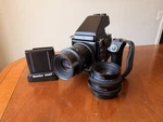Mamiya RZ67 Pro Ii Kit With 110MM F/2.8, 180MM F/4.5, Grip, Ae Prism Finder. Fixed Price $1800.00.