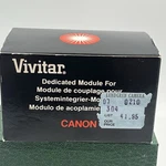 Vivitar Dm/c Canon Dedicated Module 0234432 For 3000/4000 Flash Nib Vtg. Fixed Price $31.49.
