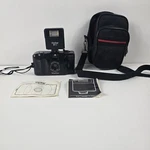 Vivitar EZ35 35MM Film Camera Point & Shoot Focus Free EZ10 Flash Unit. Fixed Price $22.00.