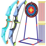 Kmuxilal 2 Pack Kids Bow And Arrow Set With Led Flash Lights, 14 Suction Cup. Fixed Price $25.44.
