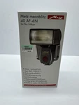 Metz Mecablitz 40 AF-4N Flash For Nikon New Open Box Ttl W/. Fixed Price $74.99.