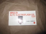 Vintage 1978 Minolta Auto Electroflash 128/132X Owner's Manual(printed Japan). Fixed Price $5.31.