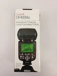 Sunpak DF4000U Powerzoom Flash For Nikon / Canon Dslr Cameras New Open Box. Fixed Price $29.95.