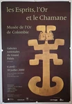 Poster Spirits, Gold Shaman 2000 Grand Palais Exhibition 120X177 Cm. Fixed Price $29.47.