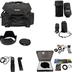 Canon Camera Accessory Bundle 430EX Ii Flash Bag Filters Lens Remote Lot. Fixed Price $139.99.