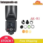 Godox V100S 100W Hss Round Head Touchscreen Flash For SONY+AK-R1 Accessories Kit. Fixed Price $398.00.