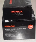 Minox Digital Classic Camera 14.0 Black W/ Finder Flash Wooden Box Mint. Fixed Price $380.00.