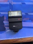 Albinar 87TTL Dedicated Thyristor Shoe Mounted Camera Flash Nikon Minolta Pentax. Fixed Price $10.00.
