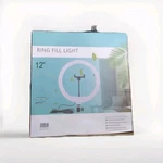 Zomei Led 12-INCH Ring Fill Light W/ Phone Holder Nob Free Shipping. Fixed Price $17.78.