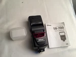 Nikon SB-700 Speedlight Shoe Mount Flash For Dslr Cameras SB700. Fixed Price $122.00.