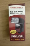 Brand New Precision Design Pro 500 Electronic Universal Flashlight Video. Fixed Price $9.99.