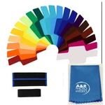 Flash Gels Lighting 20 Color Filter Kit Yongnuo YN600EX YN585 YN685 YN560 Iv. Fixed Price $28.99.