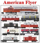 American Flyer Pw 481 Flash Alco A-unit (not Running) & 8-ASSORTED Cars 1956. Fixed Price $148.50.