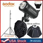 Godox SK300IIV Strobe Flash Monolight 120CM Softbox BOWENS,2M Stand Kit. Fixed Price $189.05.