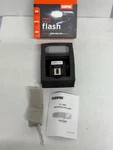 Sunpak DF1200X Mini Speedlite Flash W/ Led Panel Usb-c Rechargeable. Fixed Price $38.00.