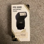 Promaster Ftd 5500 Shoe Mount Electronic Flash - New Open Box. Fixed Price $12.50.