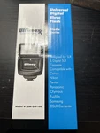 Ultimax UM-DSF100 Universal Digital Slave Flash W/ Hot Shoe Bracket Dslr Cameras. Fixed Price $25.04.