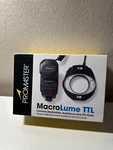 New Promaster Macrolume Ttl Digital Ring Light/macro Flash Black. Fixed Price $69.99.