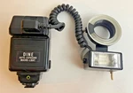 Dine Corp Auto-exposure Macro-light Ring Flash For Nikon W/ Coiled Cable. Fixed Price $39.99.