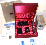 New Mint+++ Unsed Konica Hexar Rf Professional M-hexanon 50/F:2 Leica Outfit. Fixed Price $2662.13.