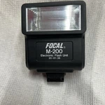 Focal M200 Shoe Mount Flash. Fixed Price $23.00.