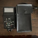 National PE-250S Hot Shoe Mount Flash W/ Case Discontinued Rare. Fixed Price $75.99.