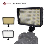 Mcoplus LE-260B Bi Color Led 50,000HR Video Photo Light With Power Adapter!. Fixed Price $64.50.