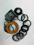 Meike FC-110 Macro Led Ring Flash Light For Close-up Photography GN18 W/adapters. Fixed Price $24.99.