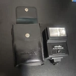 Minolta Auto 200X W/ Case, Shoe Mount Flash For Camera, Untested Good Condition. Fixed Price $26.45.