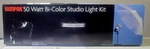 Sunpak Bi-color Studio Light Kit Black SP-STLT-50W. Fixed Price $67.00.