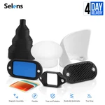 Selens Magnetic Flash Accessories Modifier Honeycomb Grid Gel Filter Universal. Fixed Price $64.99.