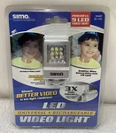 Sima SL-10L Universal Rechargeable Powerful 9 Video Light New Sealed 3X BN15. Fixed Price $24.50.