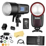 Godox V1-CU V1C Camera With AD600 Pro Outdoor FLASH+AK-R1 For Canon. Fixed Price $1117.00.