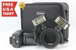 Top Mint Olympus Twin Flash Set Om-e STF-22 FC-1 FR-1 SR-1 FDT-1 From Japan. Fixed Price $203.00.