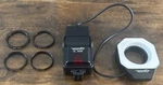 For Minolta Macro Ringlight Flash RF-59MI Ttl Hot Shoe. Fixed Price $44.99.
