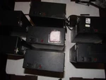 Lot Of 7 Metz CT-60 Battery Holders, 1 Flash Head, Charger And Case. Fixed Price $159.20.