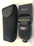 Bolt VX-710C Flash For Canon Dslr Cameras. Fixed Price $65.00.