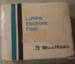 Vintage Bell & Howell Lumina Electronic Flash Model No. 19598 Untested. Fixed Price $16.99.