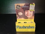 General Electric Standard Flashcubes 3 Cubes/ 12 Flashes For Camera SC1. Fixed Price $11.70.