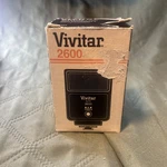 Vivitar 2600 Shoe Mount Auto Electronic Flash. Fixed Price $25.00.