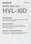 Sony HVL-10D Video Light. Fixed Price $5.98.